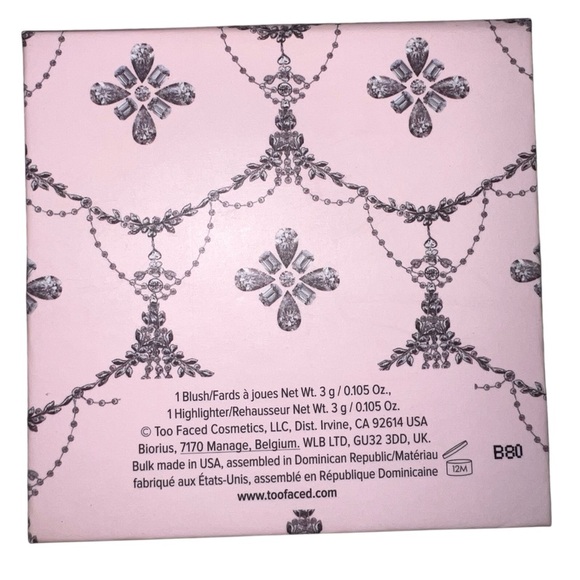 NWOB Too Faced So Foxy Neutrals Enchanted Beauty Blush Highlighter Duo - Picture 3 of 3